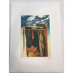 Renato Guttuso Litografia offset 50x70 cm certificat