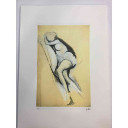 Renato Guttuso Offsetlithografie 50x70 cm gecertificeerd