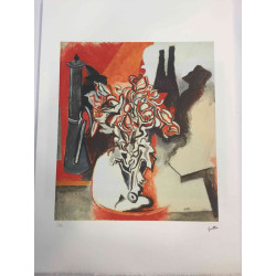 Renato Guttuso Litografia offset 50x70 cm certificat