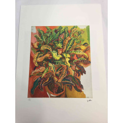Renato Guttuso Litografia offset 50x70 cm certificat