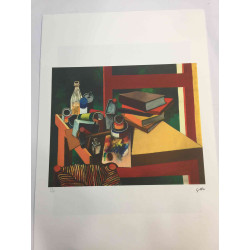 Renato Guttuso Offsetlithografie 50x70 cm gecertificeerd