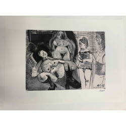Picasso Lithografie off set 50x70 cm Museumeditie