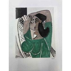 Picasso Litografía offset 50x70 cm Edición Museo