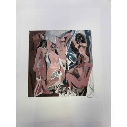Picasso Litografía offset 50x70 cm Edición Museo