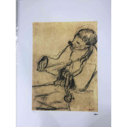 Edgar Degas litho offset 50x70 cm