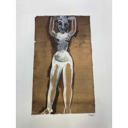 Picasso Litografía offset 50x70 cm Edición Museo