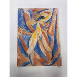 Picasso Litografía offset 50x70 cm Edición Museo