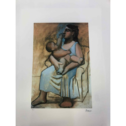 Picasso Lithografie off set 50x70 cm Museumeditie