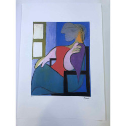 Picasso Litografía offset 50x70 cm Edición Museo
