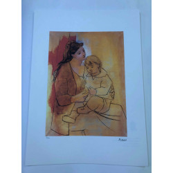 Picasso Lithografie off set 50x70 cm Museumeditie