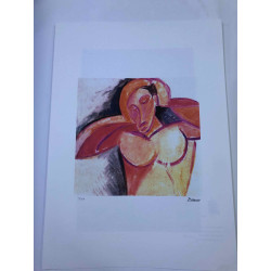 Picasso Litografía offset 50x70 cm Edición Museo