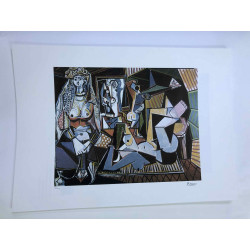 Picasso Litografía offset 50x70 cm Edición Museo