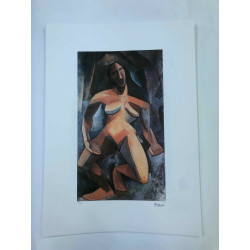 Picasso Litografía offset 50x70 cm Edición Museo
