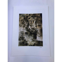 Picasso Litografía offset 50x70 cm Edición Museo