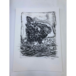 Picasso Litografía offset 50x70 cm Edición Museo