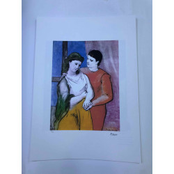 Picasso Litografía offset 50x70 cm Edición Museo