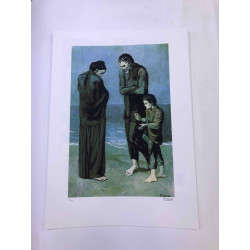 Picasso Litografía offset 50x70 cm Edición Museo