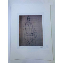 Picasso Litografía offset 50x70 cm Edición Museo