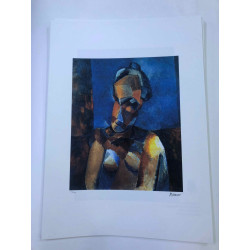 Picasso Litografía offset 50x70 cm Edición Museo