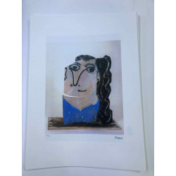 Picasso Litografía offset 50x70 cm Edición Museo