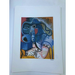 Picasso Litografía offset 50x70 cm Edición Museo
