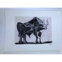 Picasso Litografía offset 50x70 cm Edición Museo