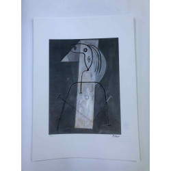 Picasso Litografía offset 50x70 cm Edición Museo