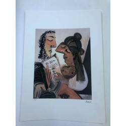 Picasso Litografía offset 50x70 cm Edición Museo