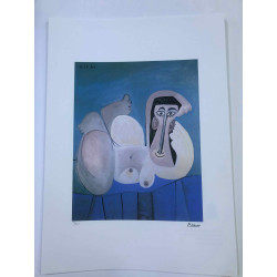Picasso Litografía offset 50x70 cm Edición Museo