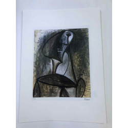 Picasso Litografía offset 50x70 cm Edición Museo