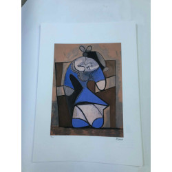 Picasso Litografía offset 50x70 cm Edición Museo