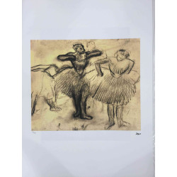 Edgar Degas litho offset 50x70 cm