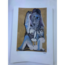 Picasso Lithografie off set 50x70 cm Museumeditie