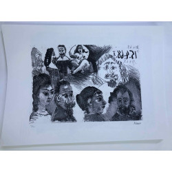 Picasso Litografia off-set 50x70 cm Museoko edizioa