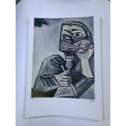 Picasso Litografía offset 50x70 cm Edición Museo