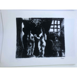 Litografia de Picasso off set 50x70 cm Edição Museu
