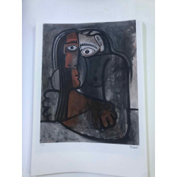 Litografia de Picasso off set 50x70 cm Edição Museu