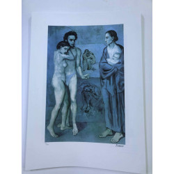 Picasso Litografía offset 50x70 cm Edición Museo
