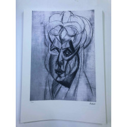Picasso Lithografie off set 50x70 cm Museumeditie