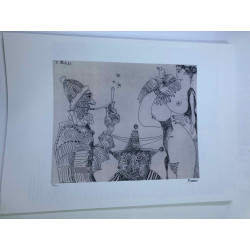 Litografia de Picasso off set 50x70 cm Edição Museu