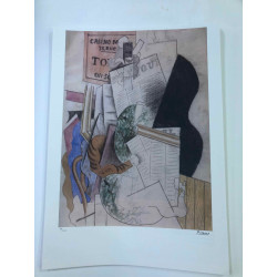 Picasso Litografía offset 50x70 cm Edición Museo