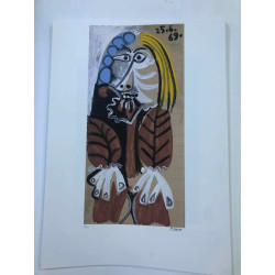 Picasso Litografía offset 50x70 cm Edición Museo