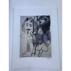 Picasso Litografía offset 50x70 cm Edición Museo