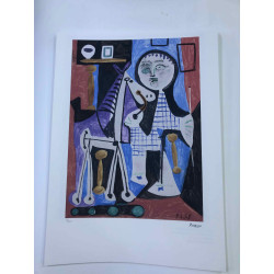 Picasso Litografía offset 50x70 cm Edición Museo