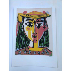 Picasso Litografia off set 50x70 cm edizione  Museo