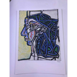 Litografía Picasso off set 50x70 cm Edición museo
