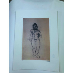 Litografía Picasso off set 50x70 cm Edición museo