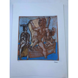 Litografie Picasso ofset 50x70 cm Muzejní vydání