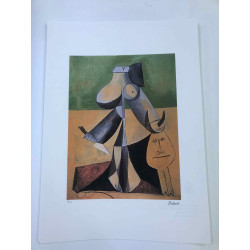 Picasso Litografia off set 50x70 cm edizione  Museo