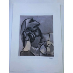 Litografia de Picasso off set 50x70 cm Edição Museu
